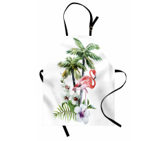 Watercolor Art Trees Apron