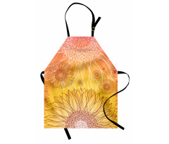 Sunflower Plants Apron