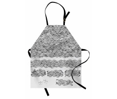 Sketchy Wavy Sea Apron