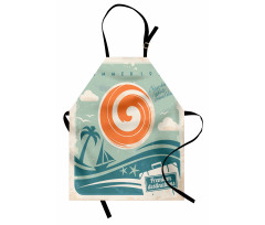 Retro Art Summer Apron