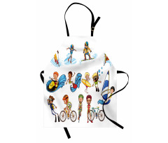 Surfing Cycling Apron