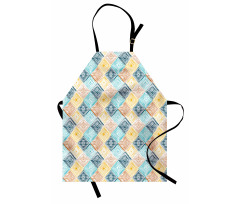 Tie Dye Effect Tile Apron