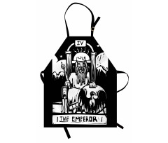 Emperor Card Artwork Apron