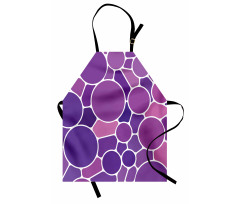 Retro Glass Motif Apron