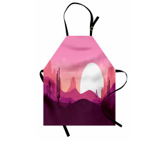 Arizona Desert Cactus Apron