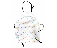 Drizzling Funky Rain Apron