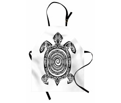 Turtle Spirals Apron