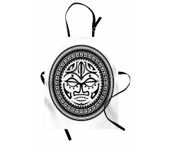 Maori Face Mask Apron