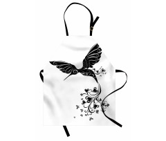 Hummingbird Heart Apron