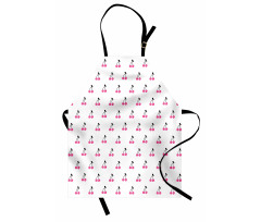 Red Pie Cherry Apron