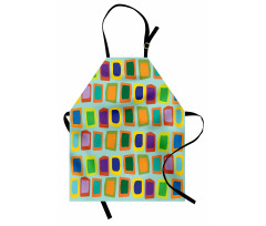 Uneven Rectangles Apron