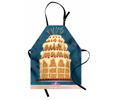 Crumb Coated Party Cake Apron