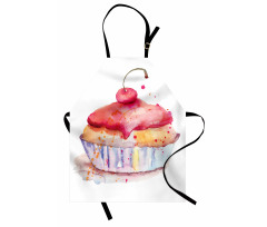 Ink Splatter Cupcake Apron