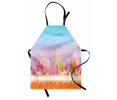Fanciful Candy Road Apron