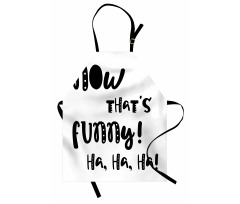 Jokes and Laughing Apron