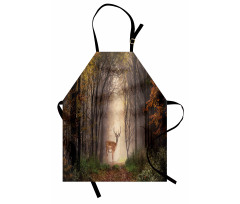 Deer Mystical Forest Apron