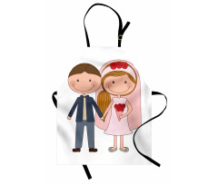 Newlywed Couple Apron