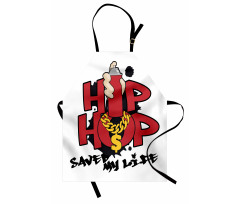 Hip Hop Saved My Life Apron