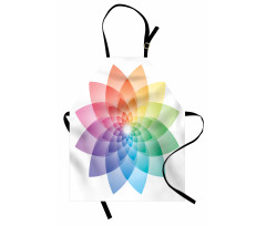 Rainbow Tones Petal Apron