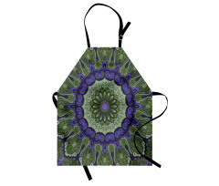 Mandala Leaves Apron