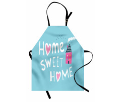 Graphic House and Chimney Apron