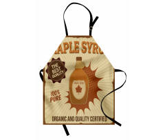 Maple Syrup with Stripes Apron