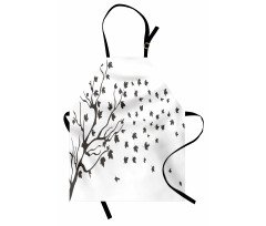 Maple Silhouette Apron