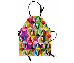 Sixties Rainbow Cubes Apron