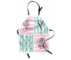 Valentines Day Words Apron