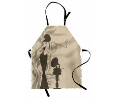 Smoker Girl Retro Apron