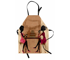 Women Chatting Apron