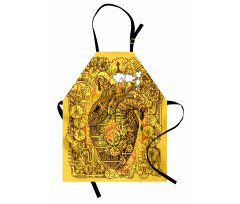 Factory Heart Image Apron