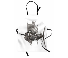 Robot Sailfish Animal Apron