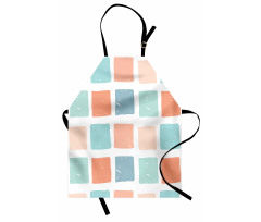 Pale Mosaic Squares Apron