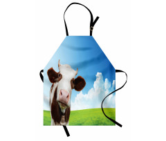 Staring Brown Animal Apron