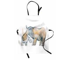Mother and Baby Animals Apron