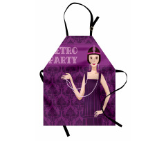 Flapper with Pearl Apron