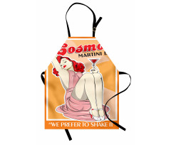 Martini Cocktail Apron