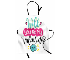 Will You Be My Valentine Apron