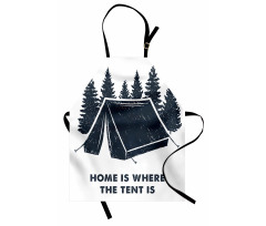 Home is Where the Tent is Apron