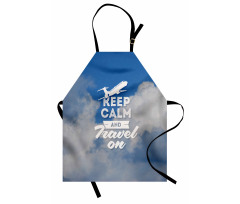 Keep Calm and Travel Apron