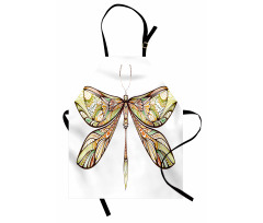 Colorful Bug Design Apron