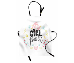 Motivational Girl Power Apron