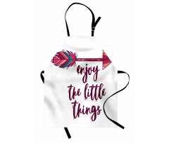 Traditional Boho Words Apron