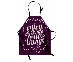 Motivation Boost Phrase Apron