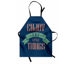 Grungy Positive Message Apron