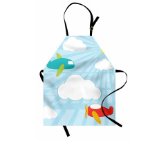 Retro Kids Cartoon Apron