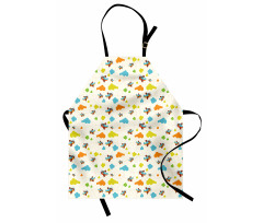 Pastel Colored Toddler Apron