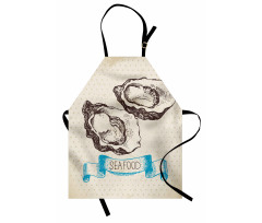 Sketch Virginica Oyster Apron