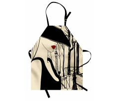 European Woman Montmartre Apron